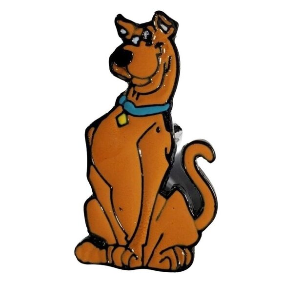 Scooby Doo Dog Lapel Pin Brown Dog Brooch Pin Jewelry Accessories Badge Enamel - Picture 1 of 6